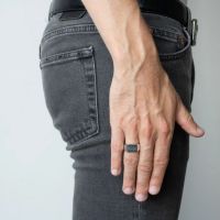 PRINS | Adam zegelring grijs 3